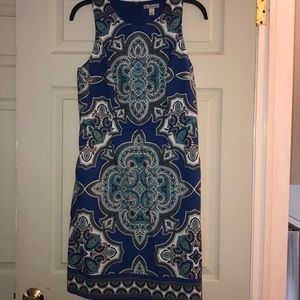 Paisley print summer dress